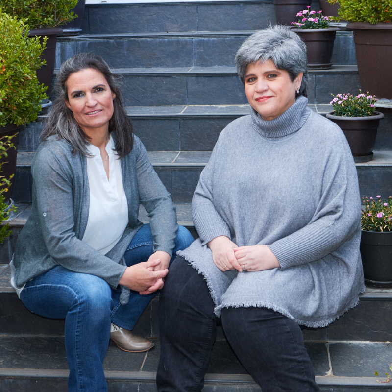 Natalia Cassau de la Vega y Noelia Pozas
